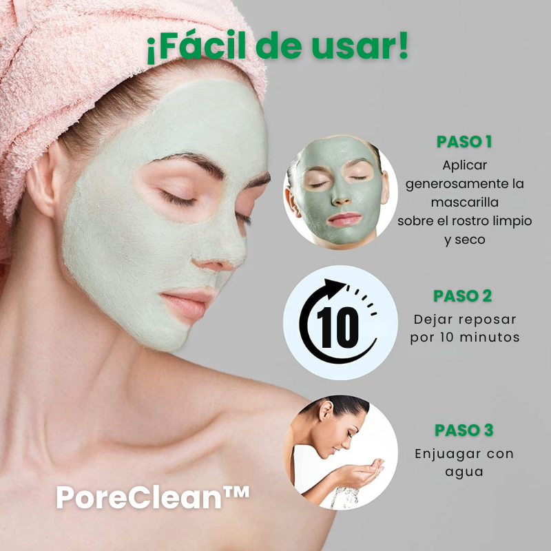 PoreClean Limpieza profunda para poros y puntos negros