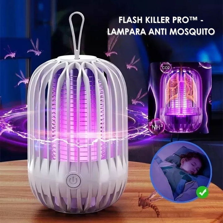 Flash Killer Pro™ - Lampara anti mosquito